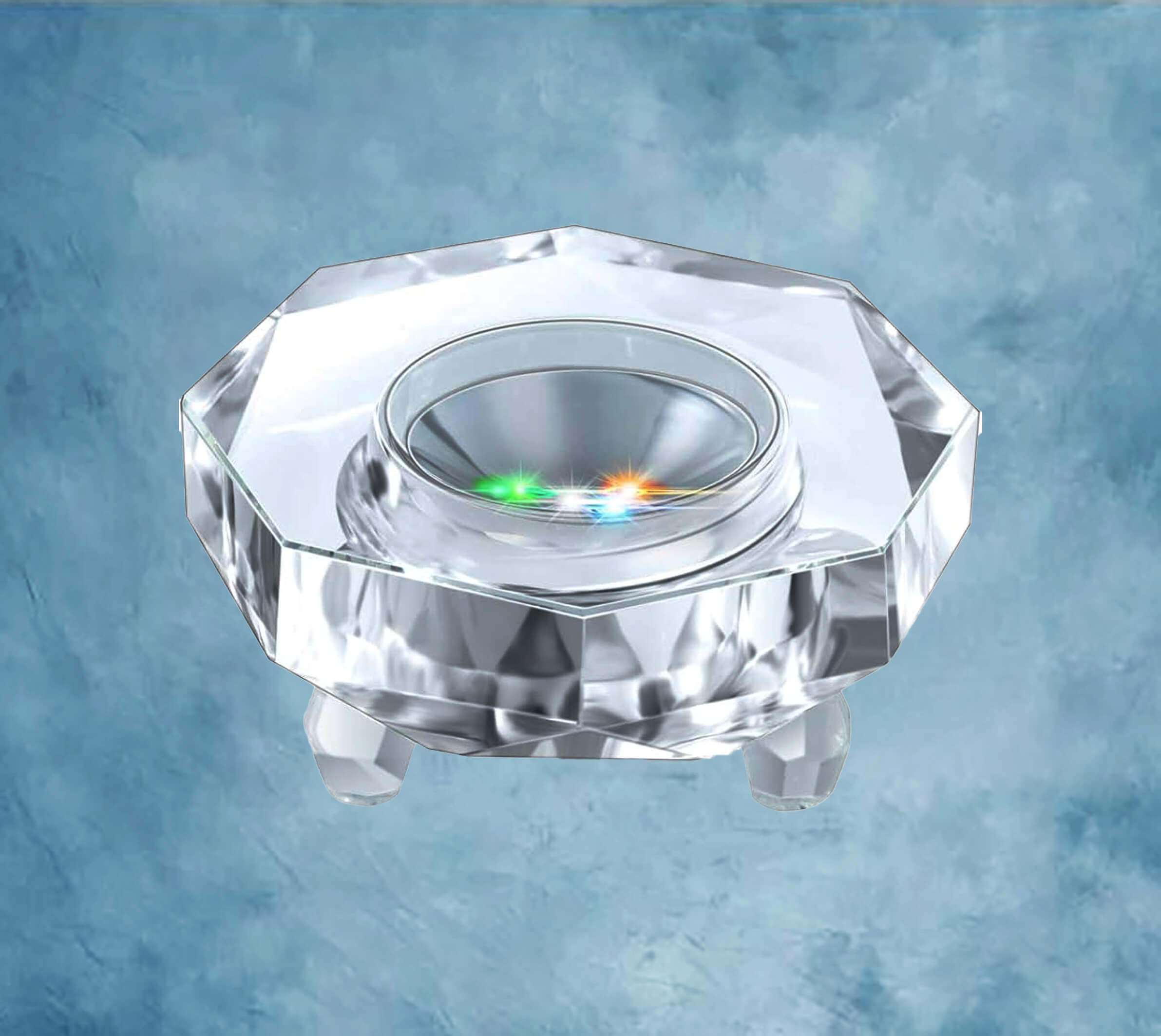 Crystal LED Light Base